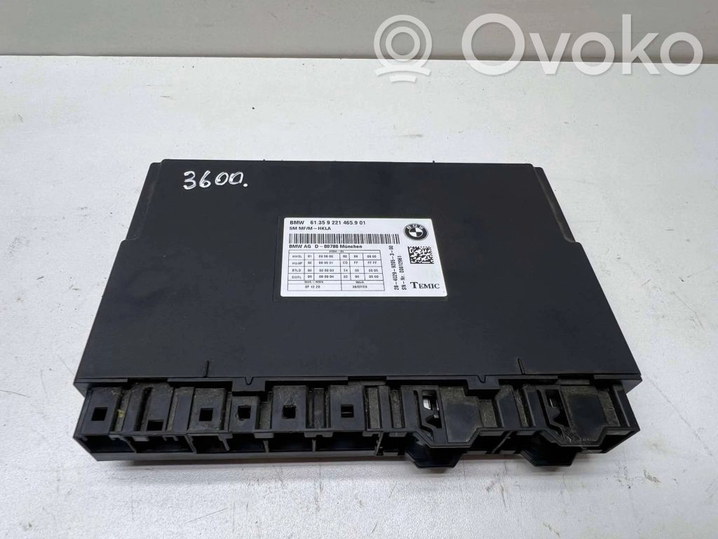 BMW 7 F01 F02 F03 F04 Module de commande de siège 