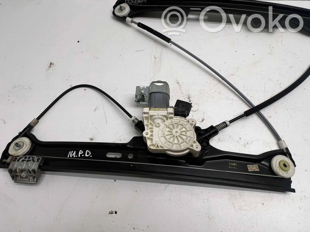 BMW 5 E60 E61 Front door window regulator with motor 