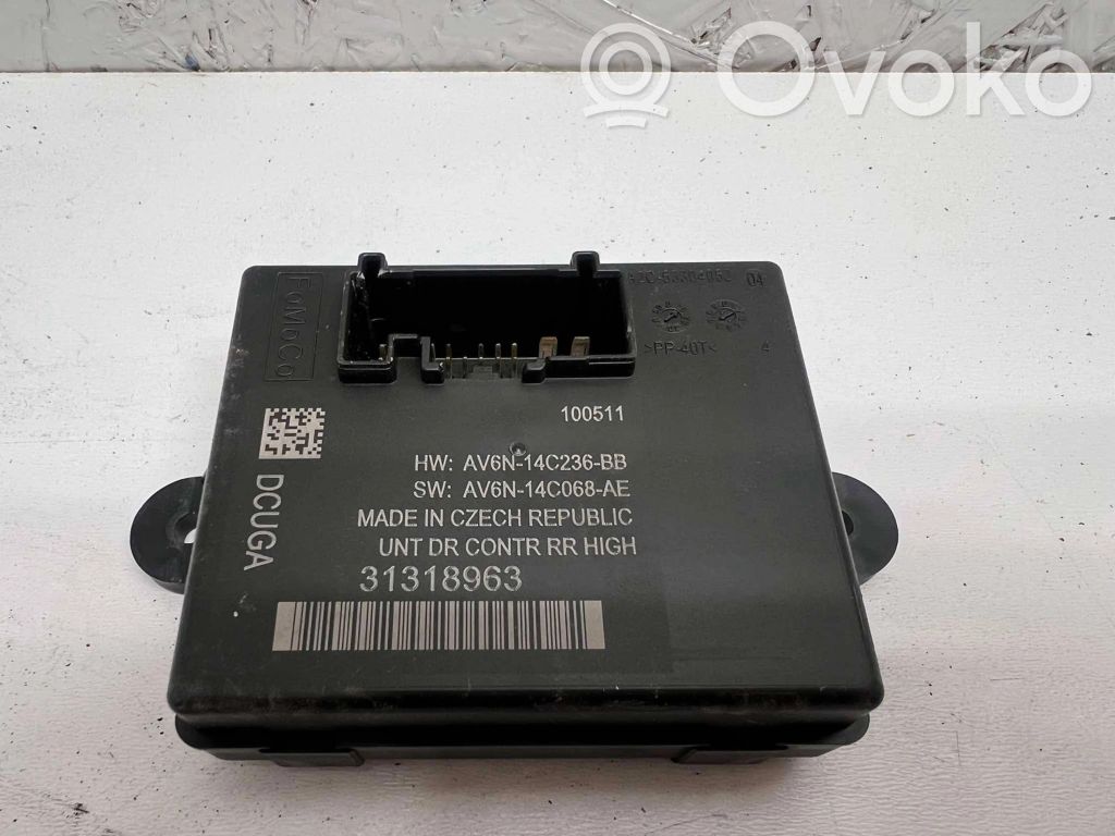 Volvo S60 Unité de commande module de porte 