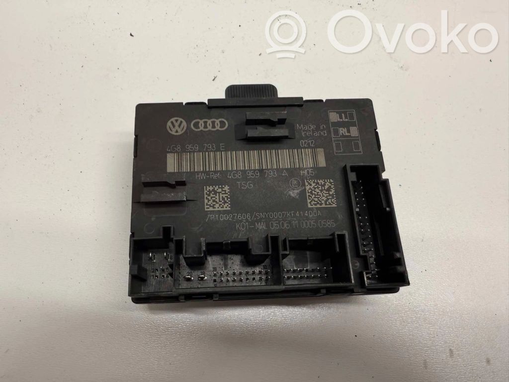 Audi A6 C7 Door control unit/module 