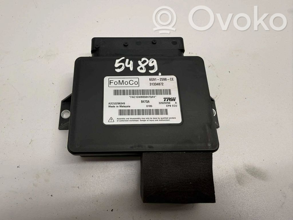 Volvo S60 Hand brake control module 