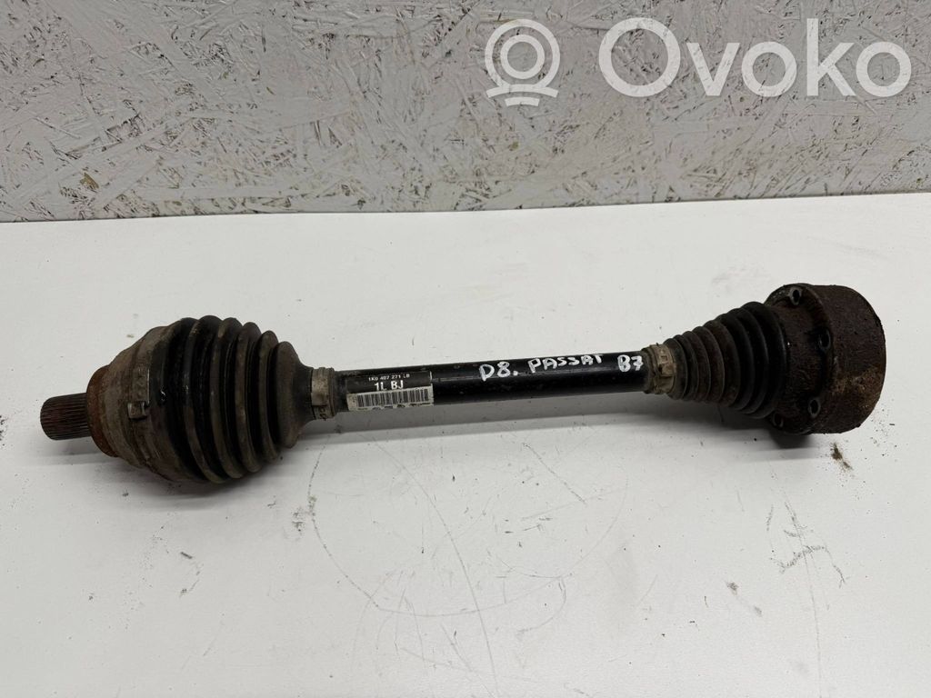 Volkswagen PASSAT B7 Eje de transmisión delantero 