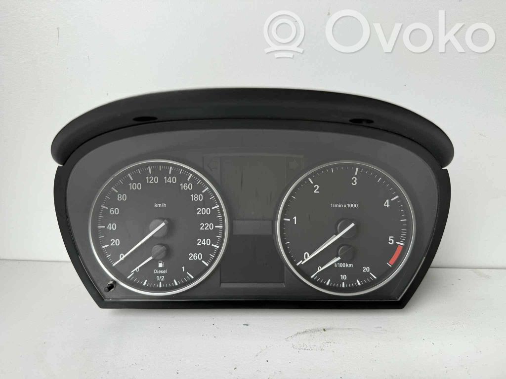 BMW 3 E90 E91 Speedometer (instrument cluster) 