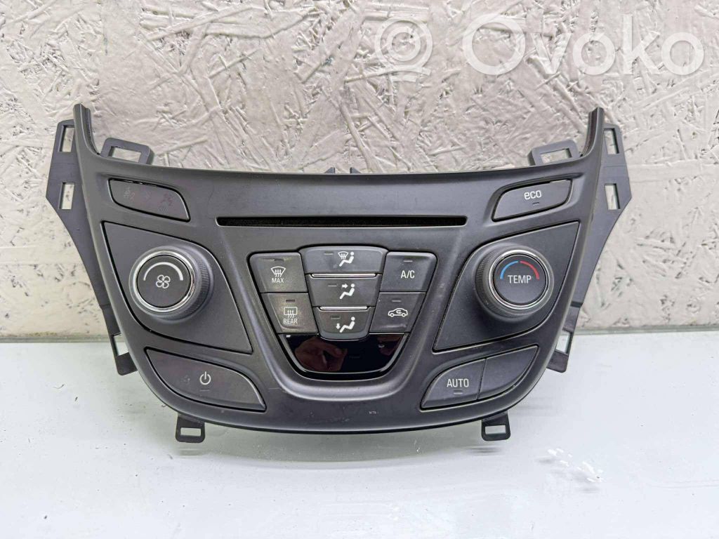 Opel Insignia A Climate control unit 