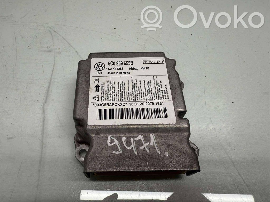 Skoda Yeti (5L) Airbag control unit/module 