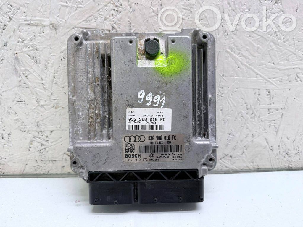 Audi A4 S4 B7 8E 8H Engine control unit/module 
