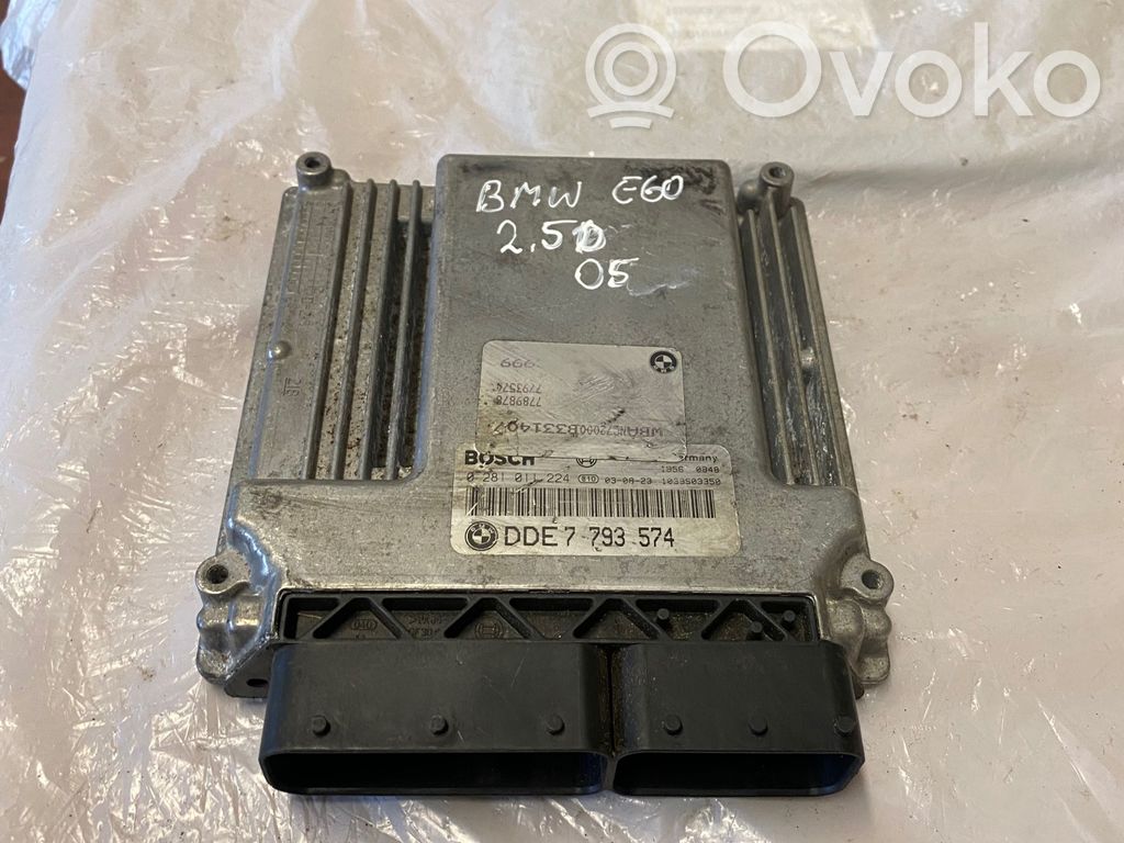 Sterownik / Moduł ECU   0281011224,7793574,1039S03350