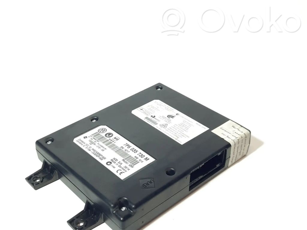 Volkswagen Touareg I Phone control unit/module 