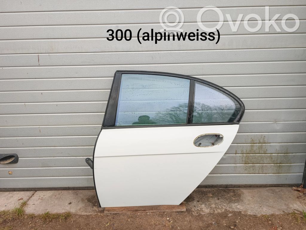 BMW 7 E65 E66 Aizmugurējās durvis 