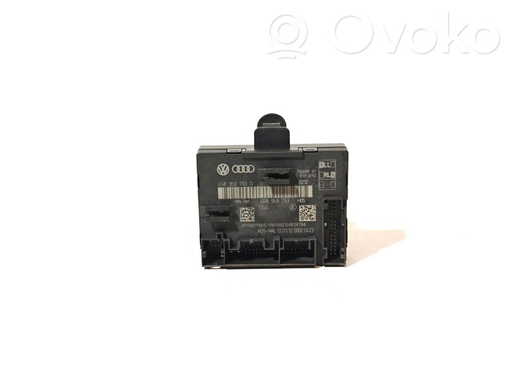 Unidad de control/módulo de la puerta   4G8959793D,4G8959793