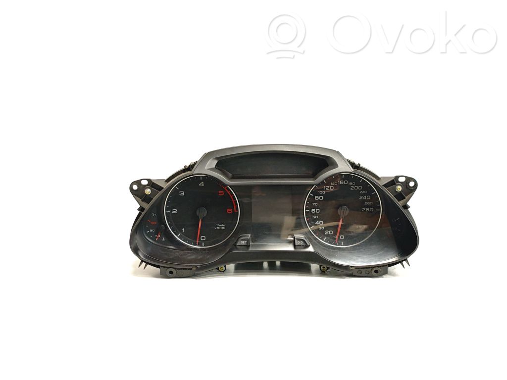 Audi A4 S4 B8 8K Speedometer (instrument cluster) 