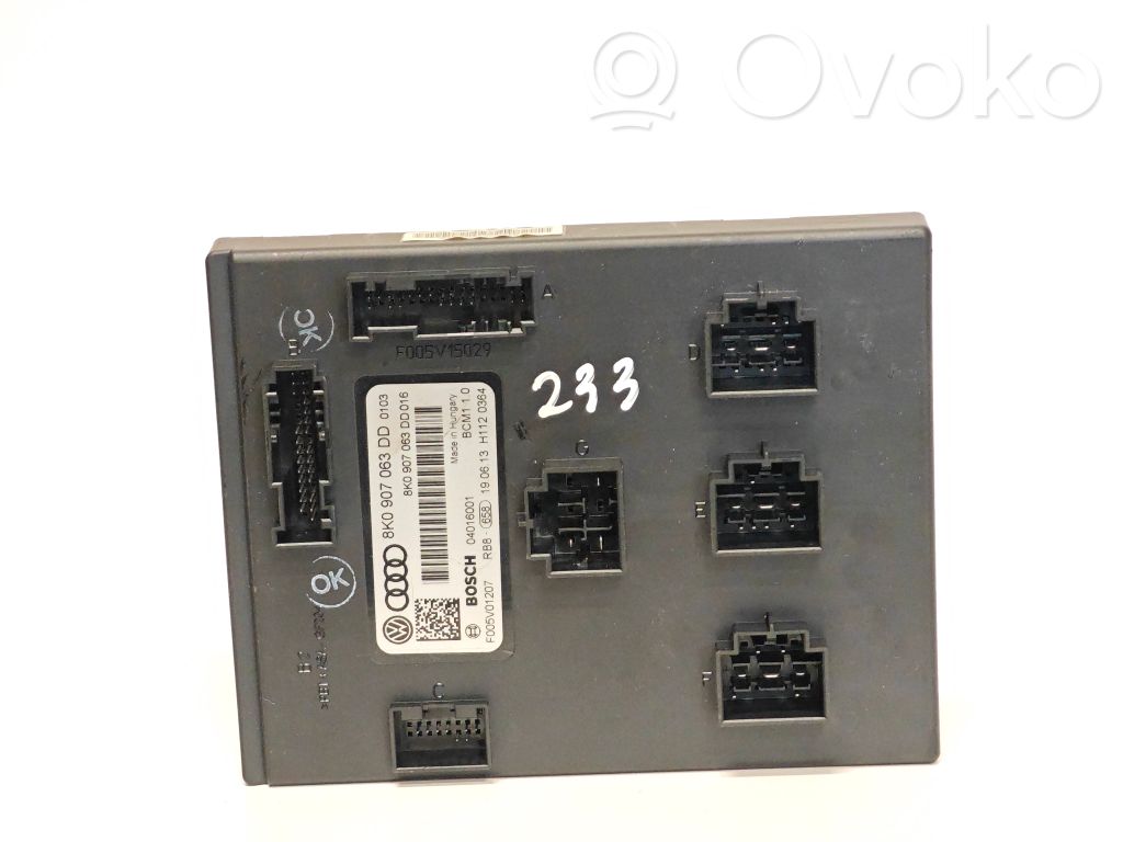 Audi A4 S4 B8 8K Moduł / Sterownik komfortu 