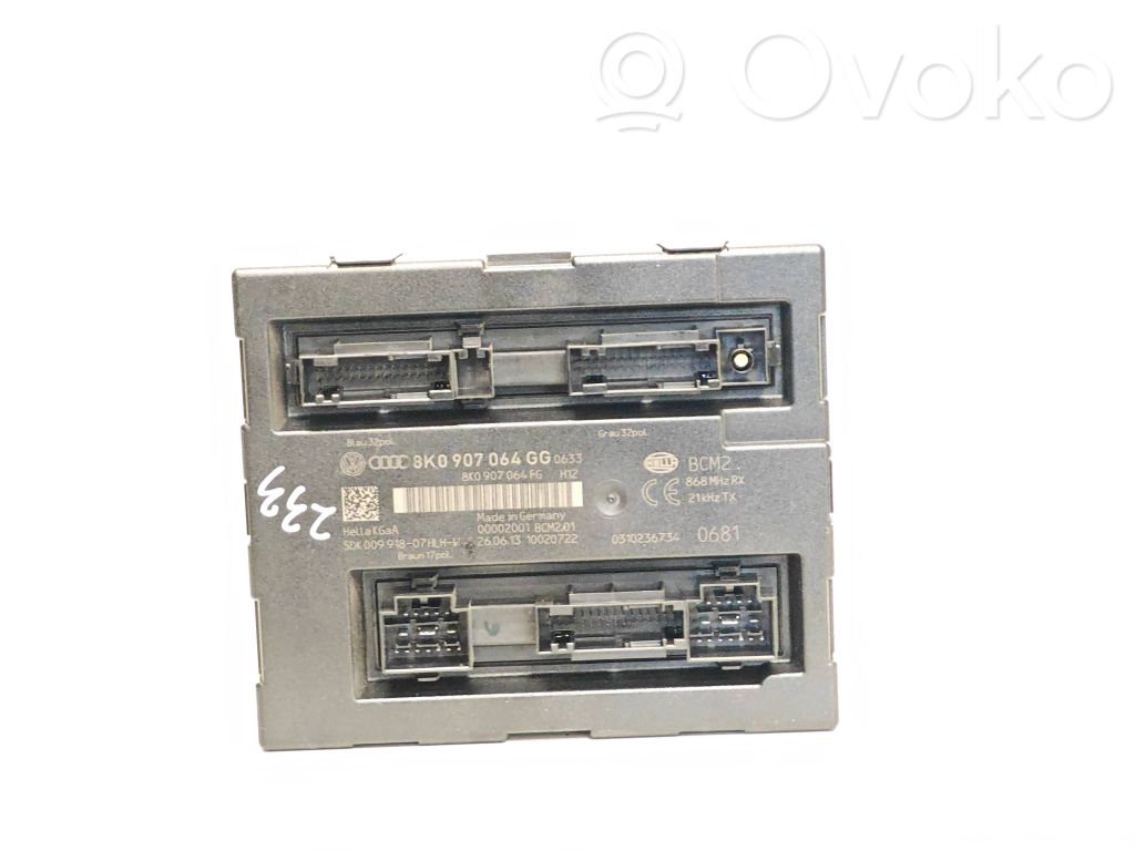 Audi A4 S4 B8 8K Modul confort 