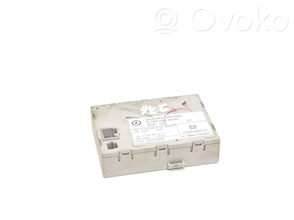 Moduł sterowania Gateway   A1645403462,A1645403662,A1644420027