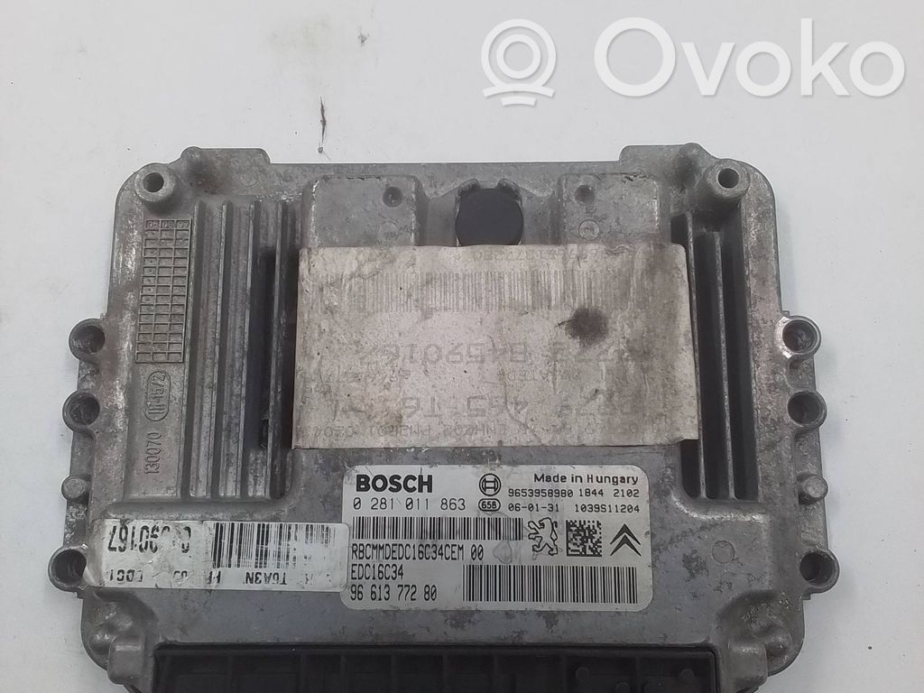 Peugeot 307 Engine control unit/module 
