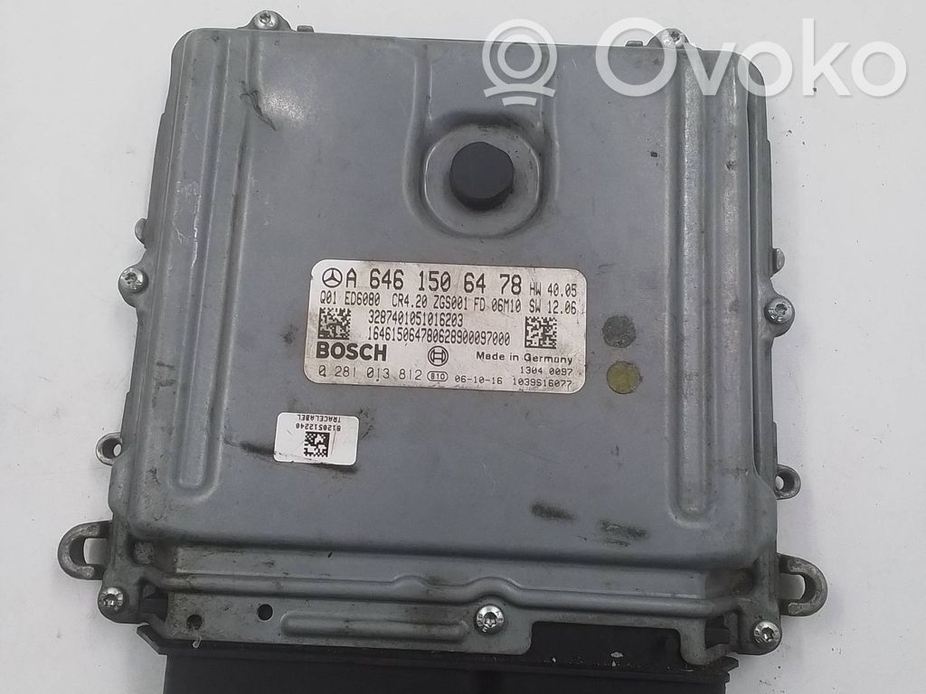 Mercedes-Benz Sprinter W906 Engine control unit/module 