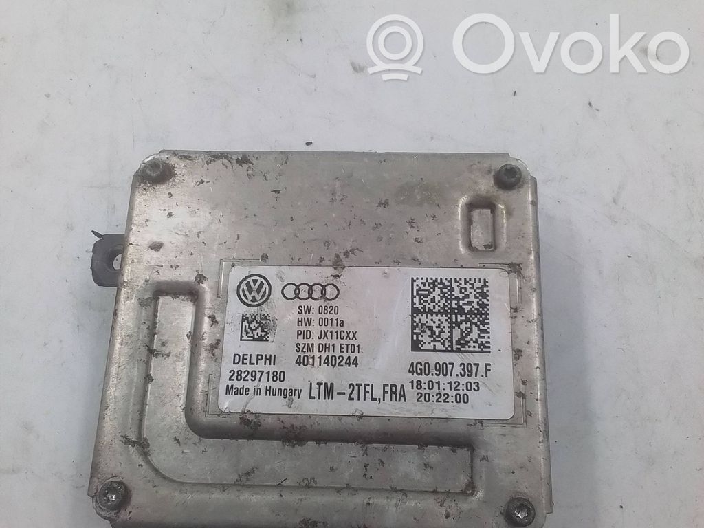 Audi A6 S6 C7 4G Moduł poziomowanie świateł Xenon 