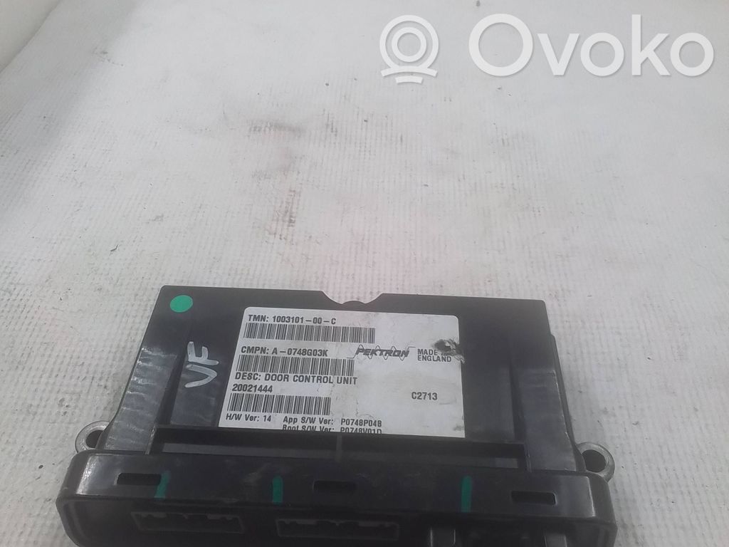 Door control unit/module   100310100C,20021444,P0748P04B,A0748G03K