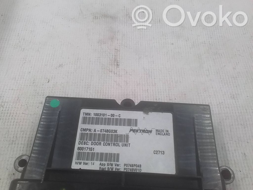 Door control unit/module   100310100C,A0748G03K,60017151