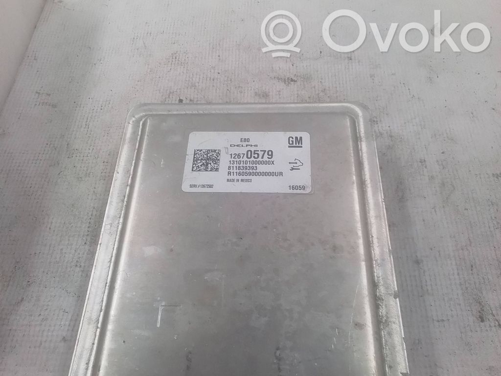 Opel Astra K Engine control unit/module 