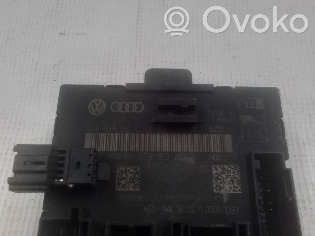 Audi A7 S7 4G Door control unit/module 