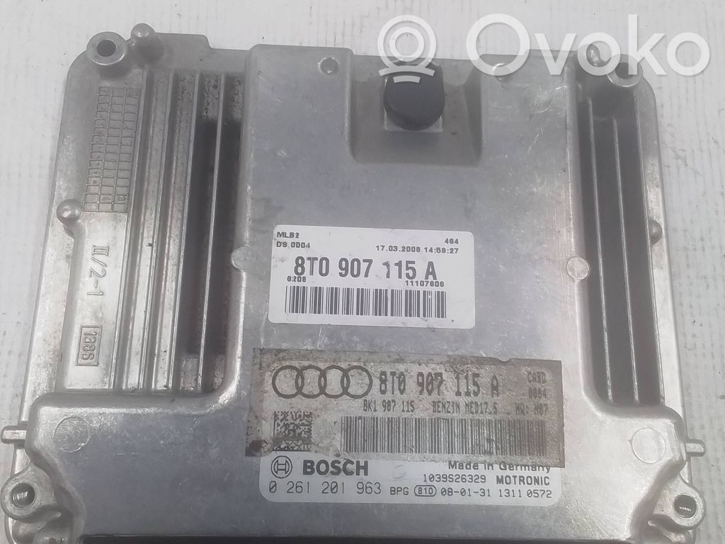 Audi A5 Sportback 8TA Engine control unit/module 