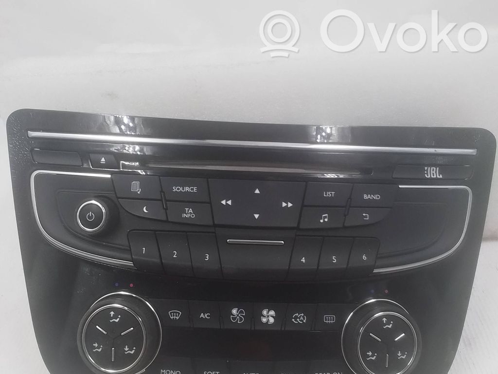 Peugeot 508 Climate control unit 