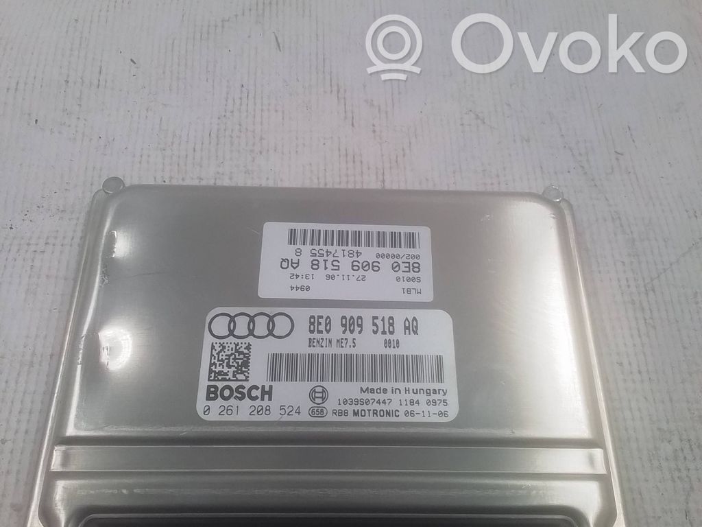 Audi A4 S4 B7 8E 8H Engine control unit/module 