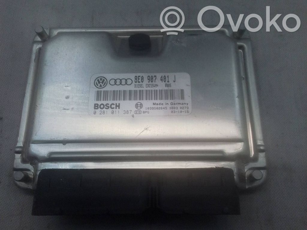 Volkswagen PASSAT B5.5 Engine control unit/module 