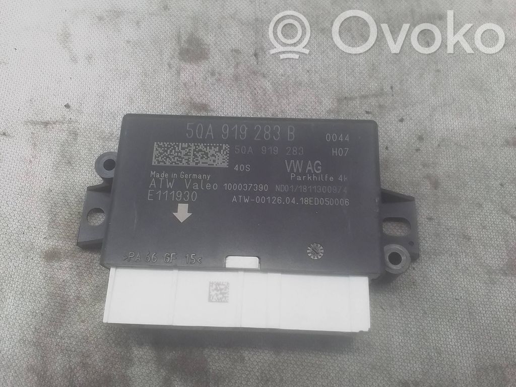 Skoda Octavia Mk3 (5E) Parking PDC control unit/module 