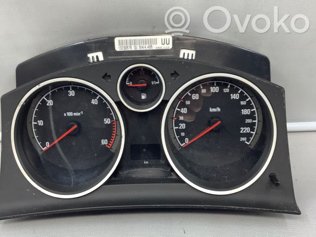 Opel Astra H Licznik / Prędkościomierz 