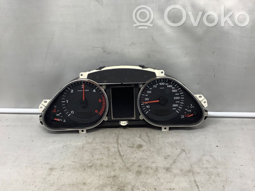 Audi A6 S6 C6 4F Vitezometru (grup de instrumente) 