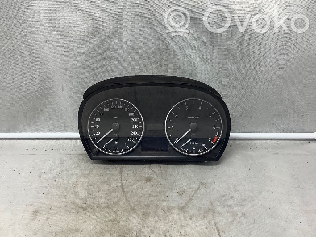 BMW 3 E90 E91 Speedometer (instrument cluster) 