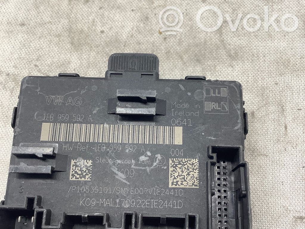 Audi Q4 Sportback e-tron Door control unit/module 