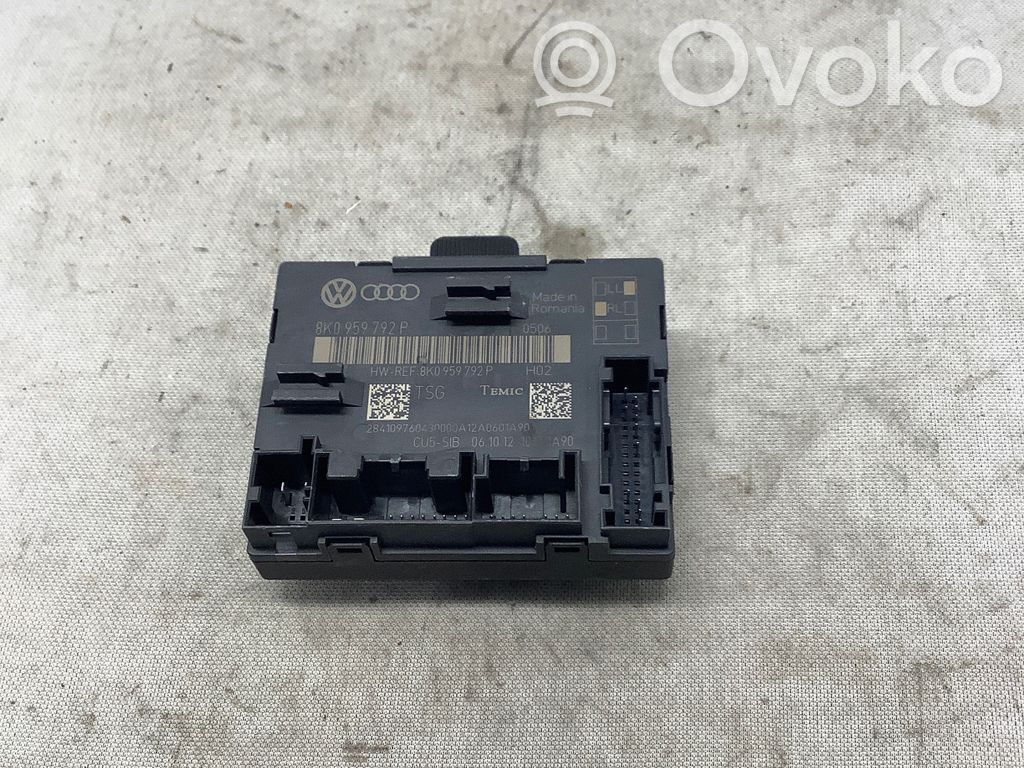 Audi A4 S4 B8 8K Door control unit/module 