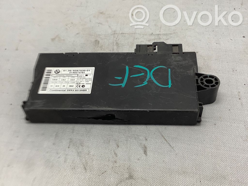 BMW 1 E81 E87 Moduł / Sterownik CAS 