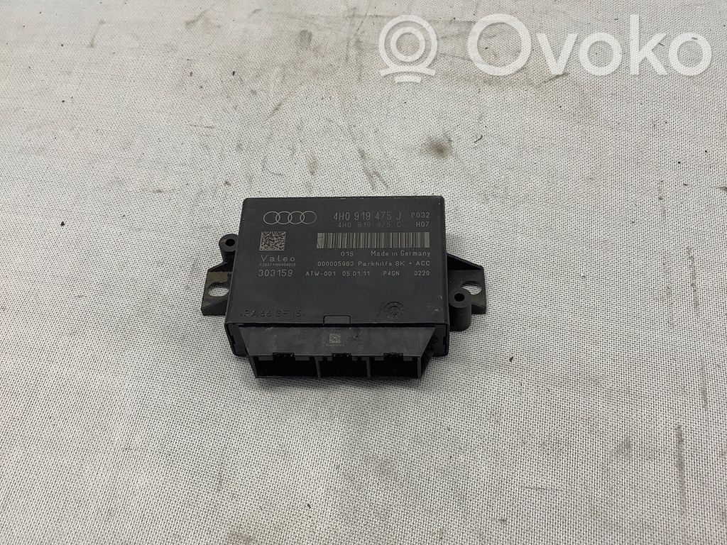 Audi A6 S6 C7 4G Parking PDC control unit/module 