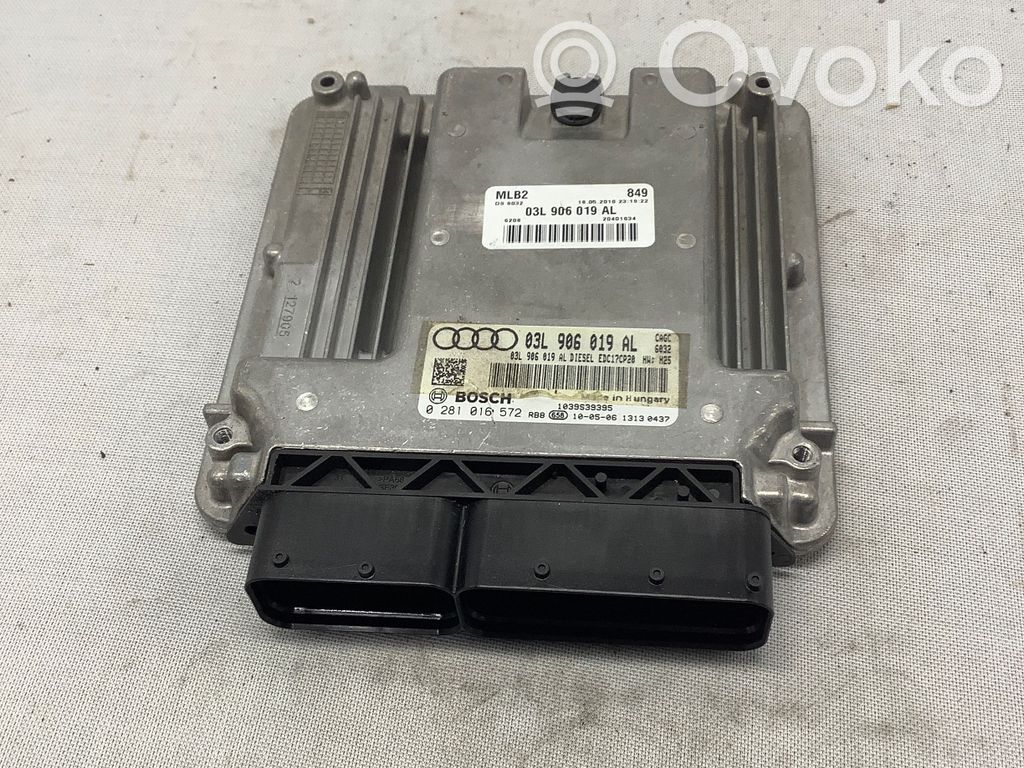 Audi A4 S4 B8 8K Unidad de control/módulo del motor 