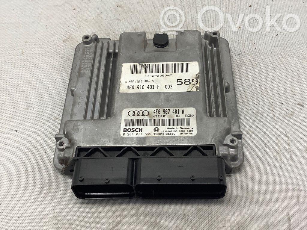 Audi A6 S6 C6 4F Engine control unit/module 