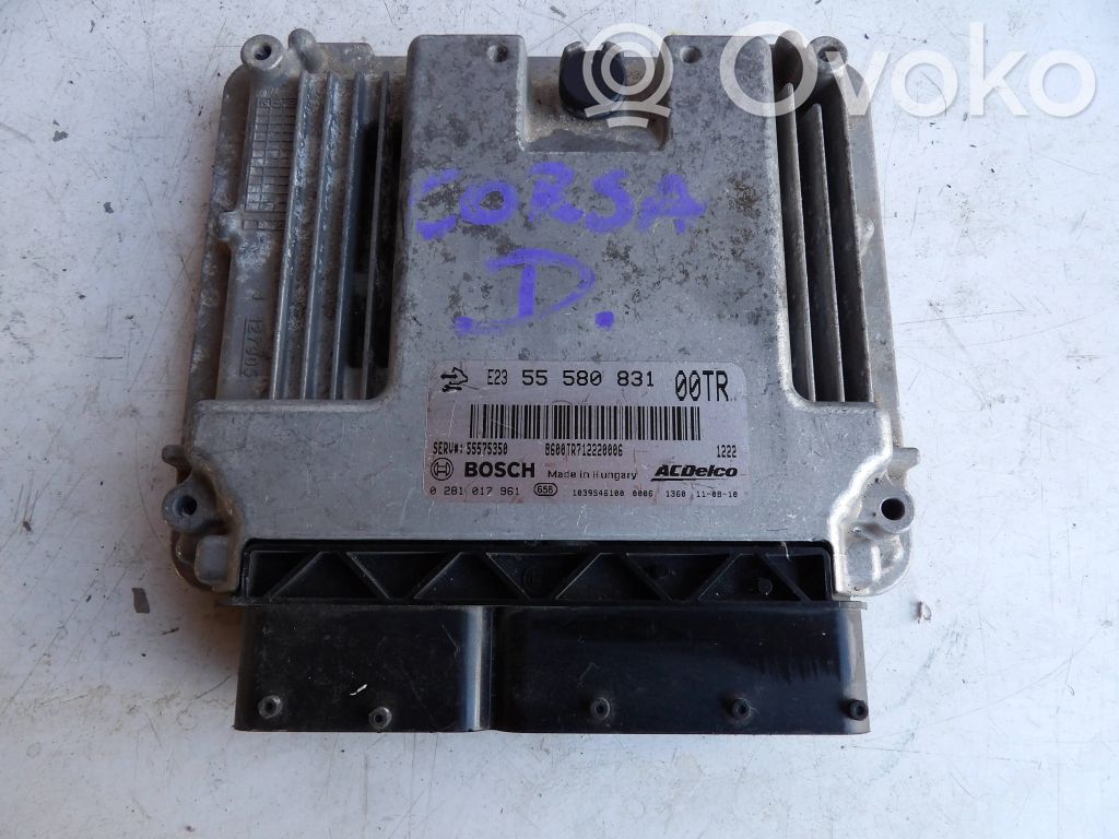 Opel Corsa D Engine control unit/module ECU 