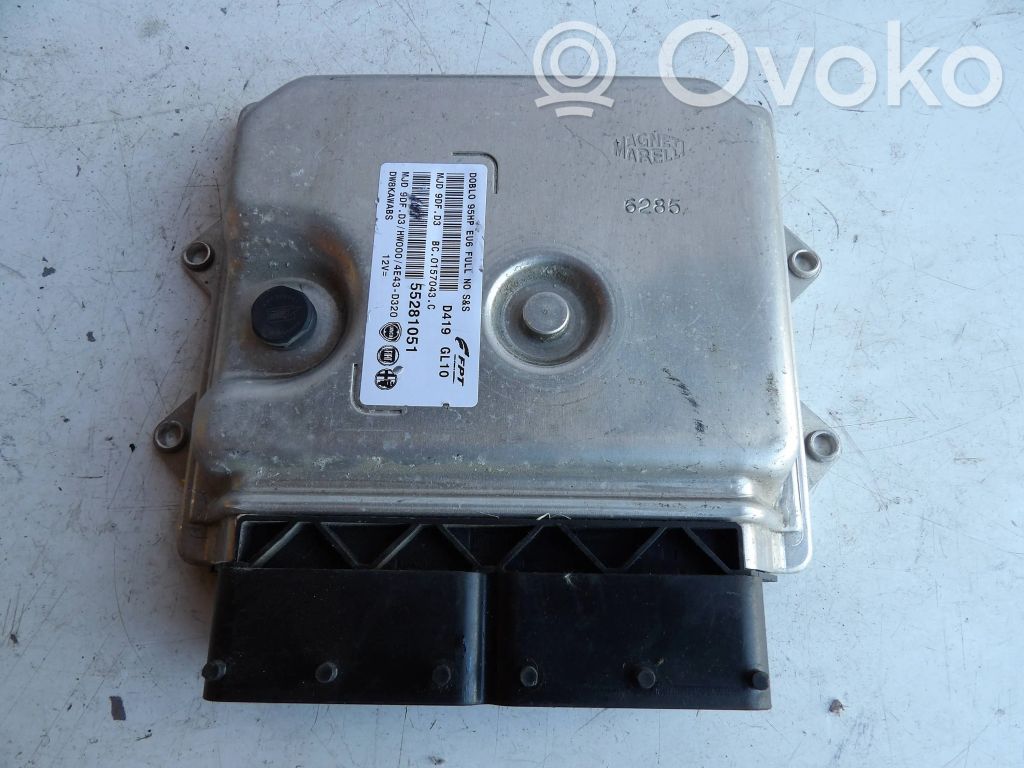 Fiat Doblo Engine control unit/module ECU 
