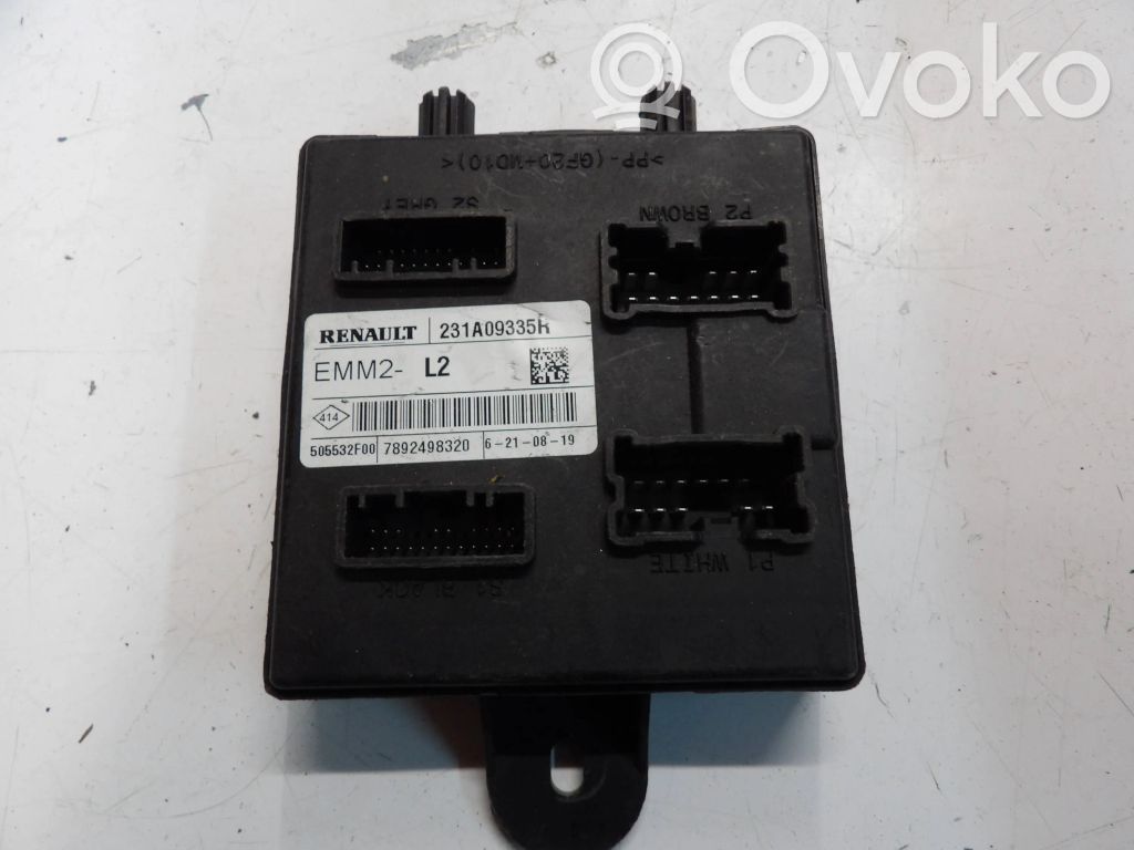 Other control units/modules   231A09335R,505532F00,7892498320