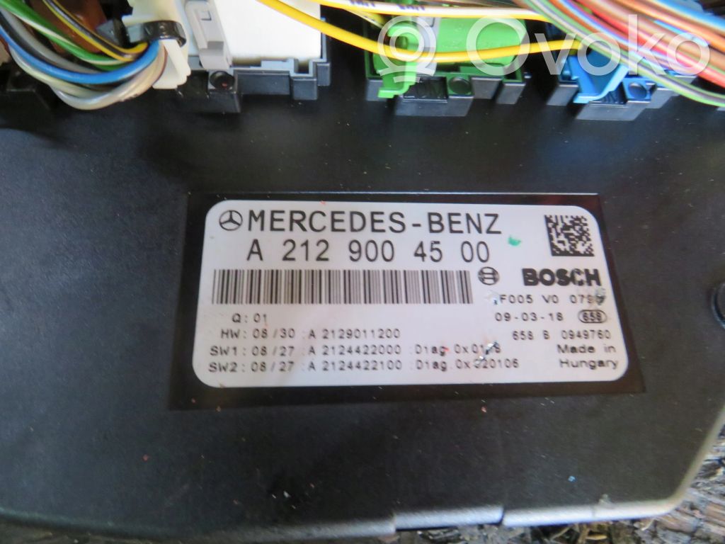 Mercedes-Benz E W212 Unidad de control SAM 