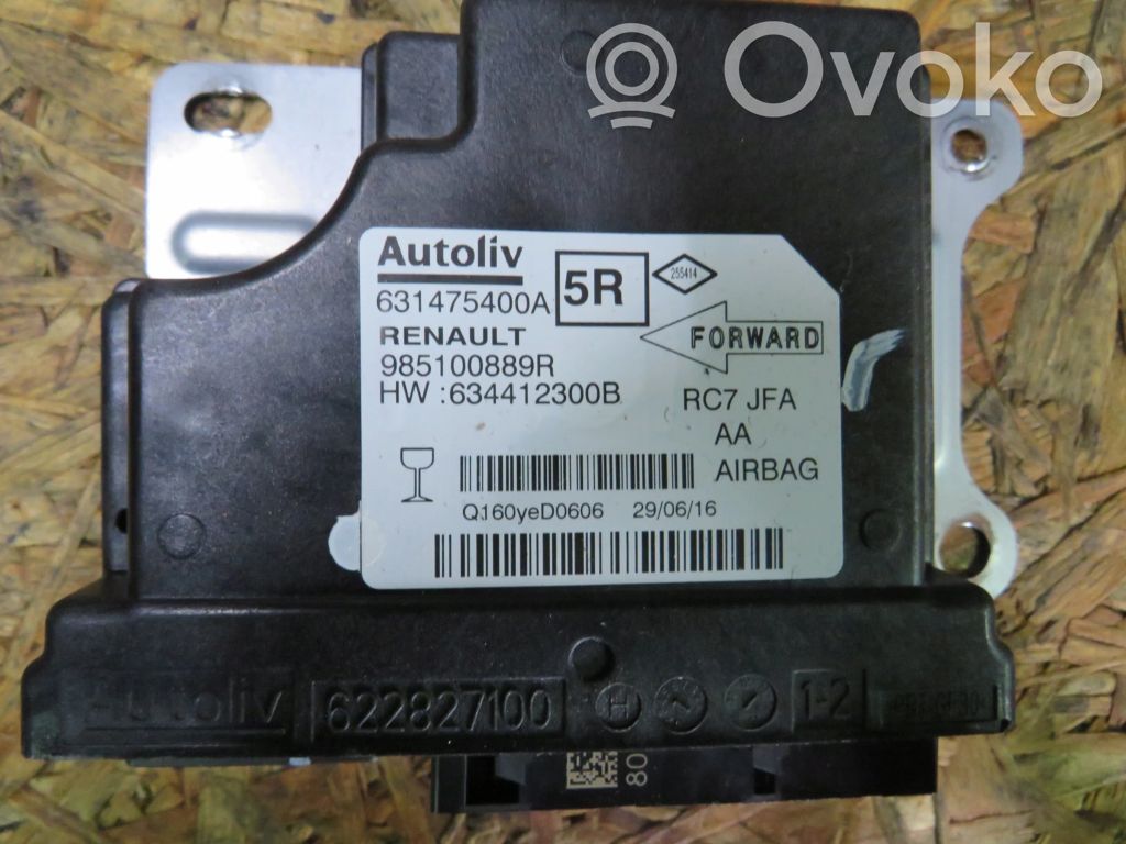 Renault Scenic IV - Grand scenic IV Unitate/modul de comandă airbaguri 