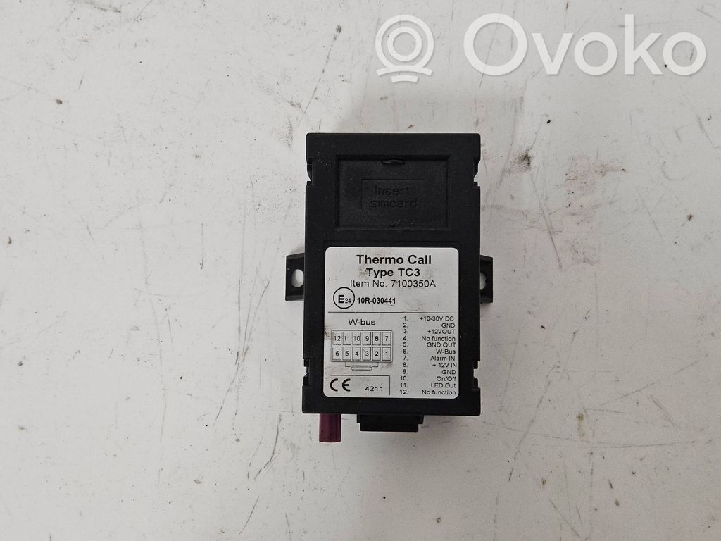 Renault Master III Auxiliary heating control unit/module 