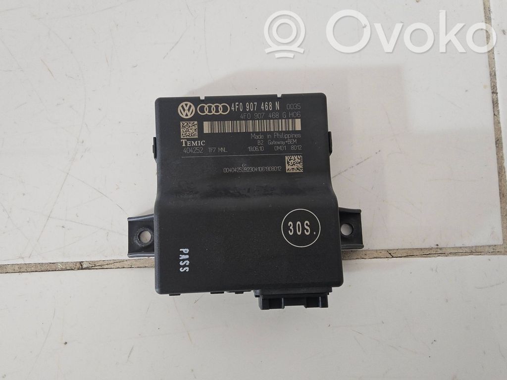 Audi A6 S6 C6 4F Gateway control module 