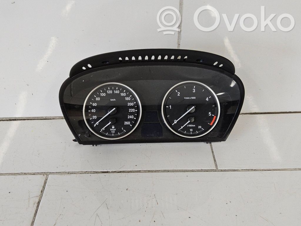 BMW 5 E60 E61 Speedometer (instrument cluster) 