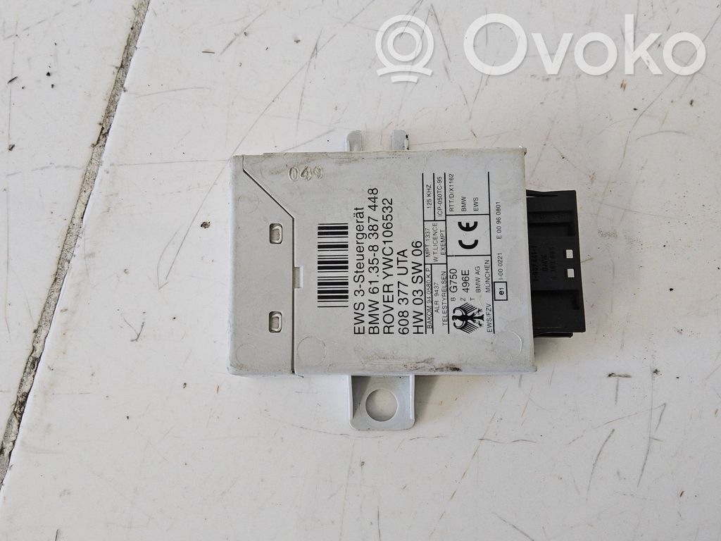 BMW 5 E39 Moduł / Sterownik immobilizera 