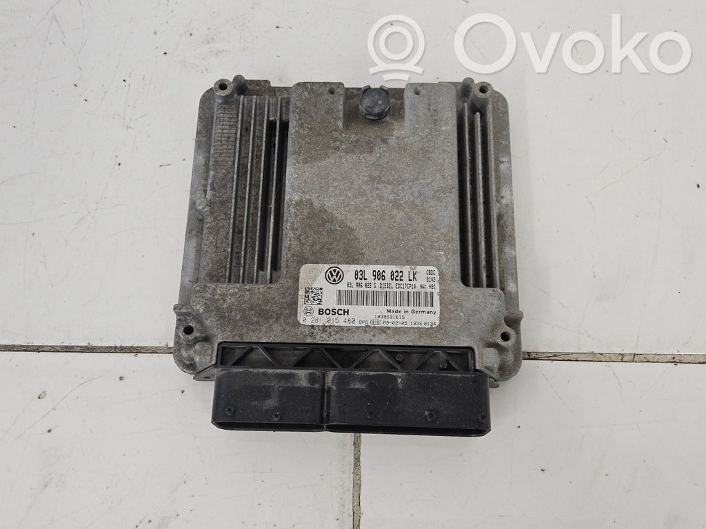 Volkswagen Golf VI Engine control unit/module 