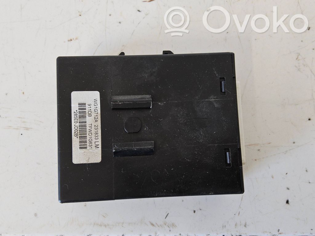 Nissan Qashqai Other control units/modules 